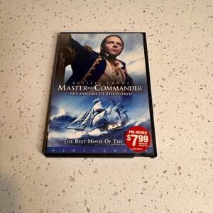 Master Commander The Far Side of the World DVD Russell Crowe Action Film